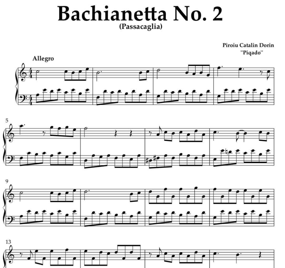 Bachianetta No. 2