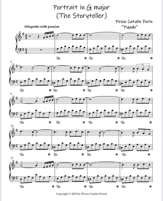 Portrait in G major (The Storyteller)