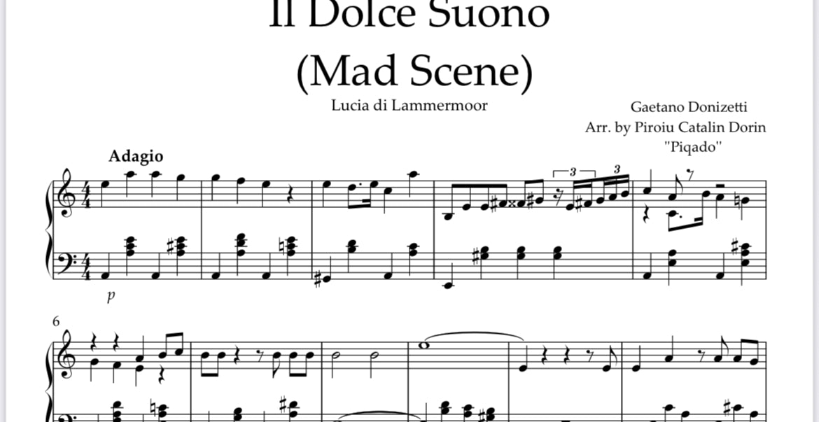 Il Dolce Suono - Lucia di Lammermoor - G. Donizetti