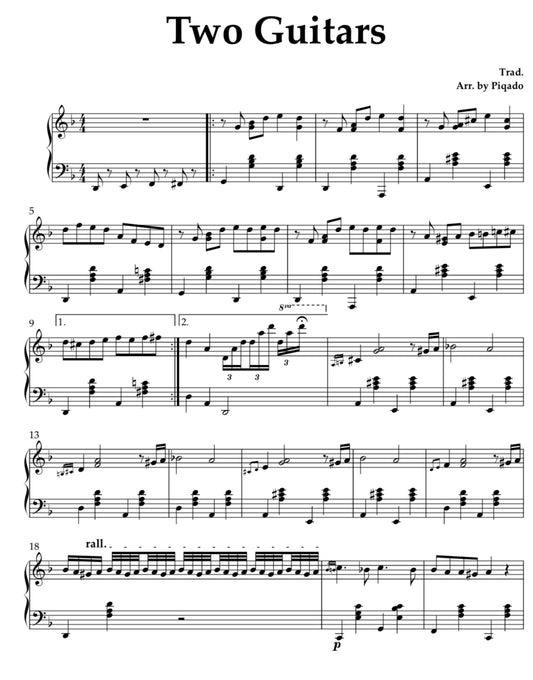Two Guitars (Russian Trad.)