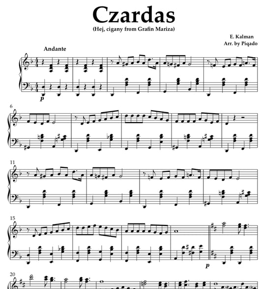 Czardas (Hej, Cigany) -E. Kalman