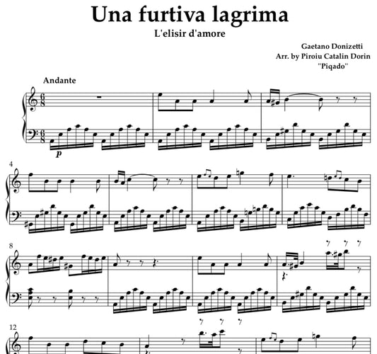 Una furtiva lagrmina - G. Donizetti