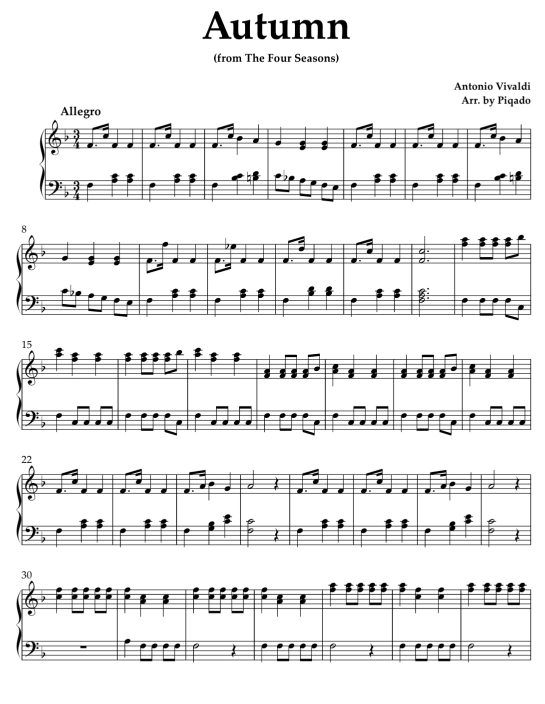 Antonio Vivaldi - Autumn (3rd mvmnt)