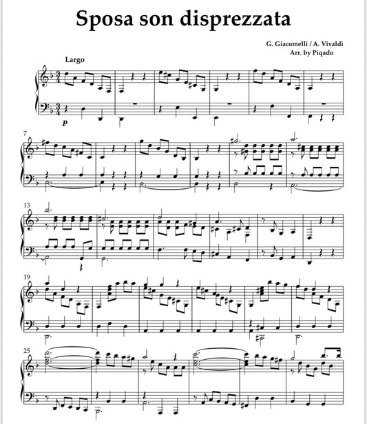Sposa son disprezzata - Geminiano Giacomelli / Vivaldi